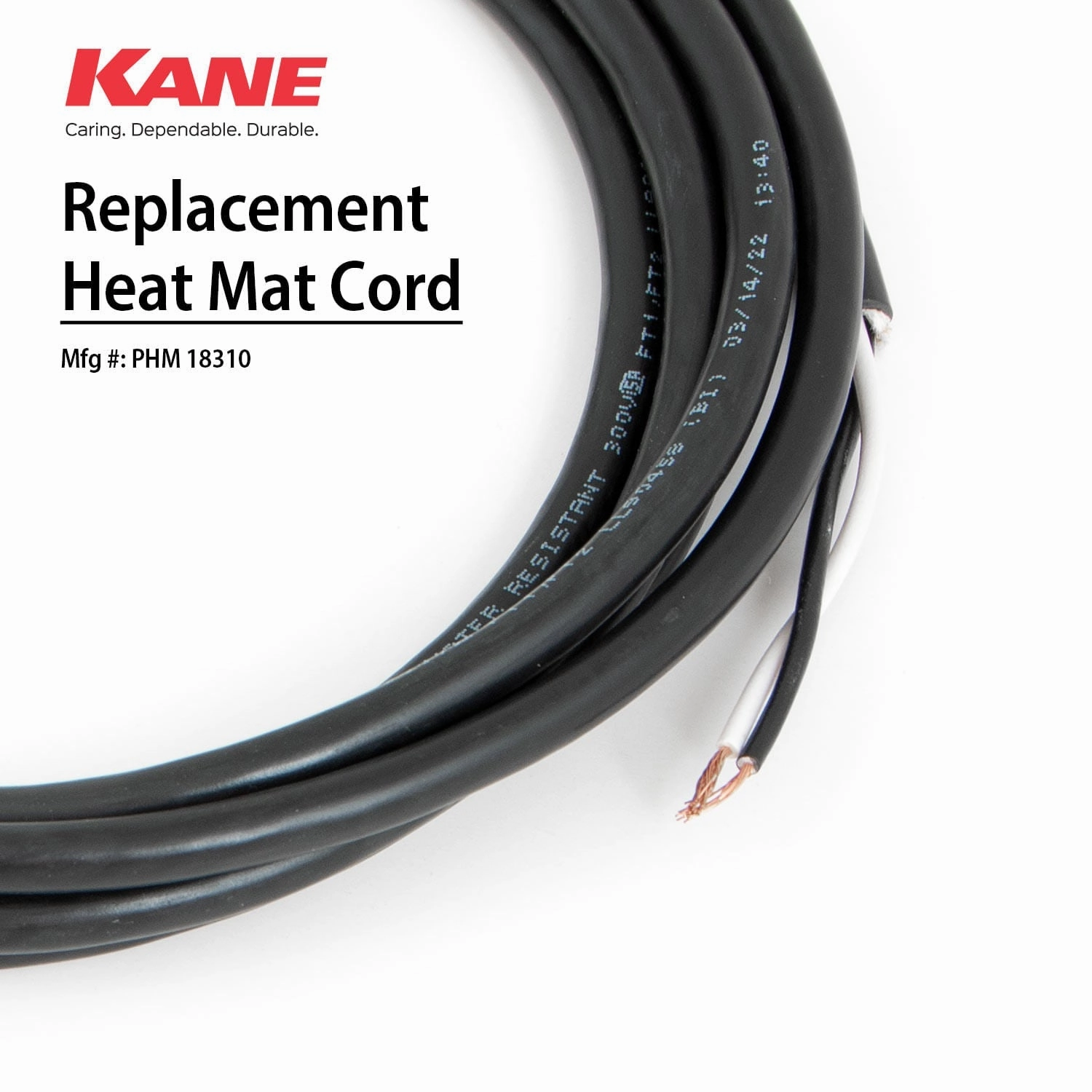 Kane Heat Mat Cord, #18310 US