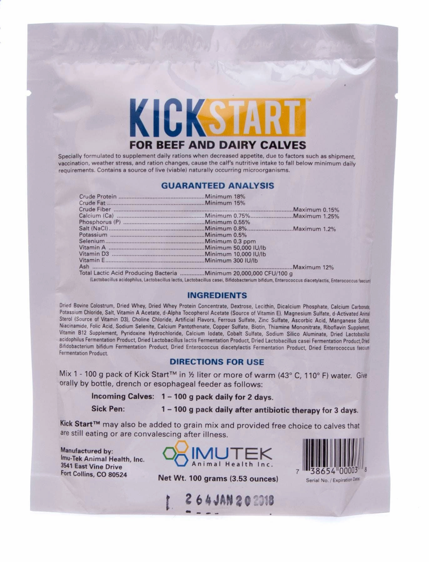 KICK START Immune Supplement, 100 g