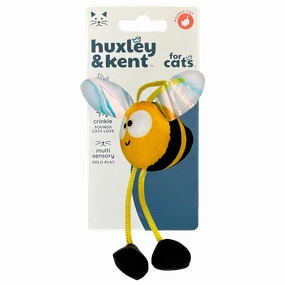 Kittybelles Bumble Bee Chirpy Cat Toy
