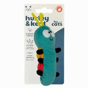 Kittybelles Plush Cat Toy Caterpillar 5"