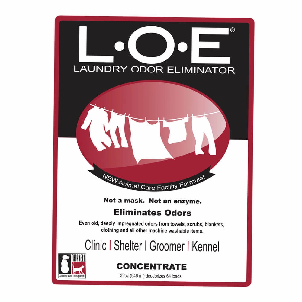 L.O.E. Laundry Odor Eliminator, Concentrate