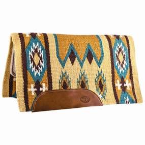 Laredo Wool Pad with Wool Felt Bottom, 34" x 36"