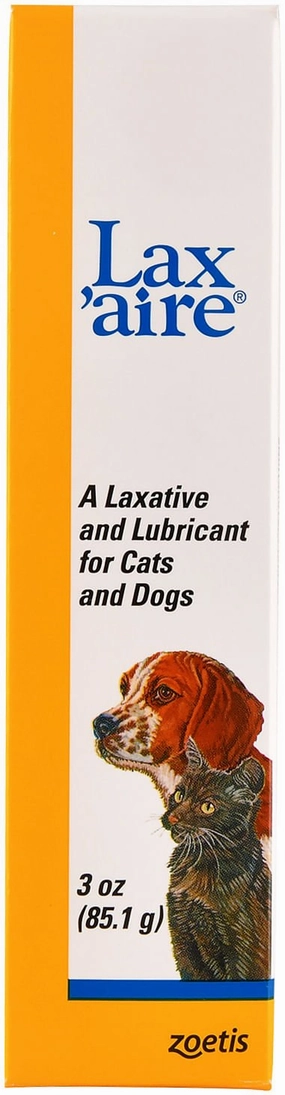 Lax'aire Laxative & Digestive Lubricant for Dogs & Cats, 3 oz