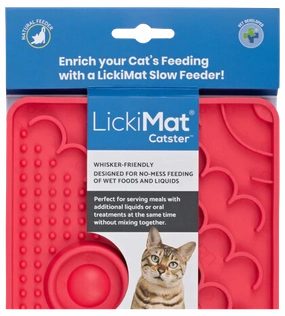 LickiMat Catster Lickmat - Red