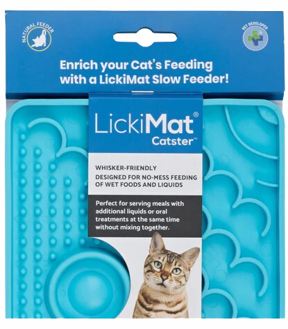 LickiMat Catster Lickmat - Turquoise