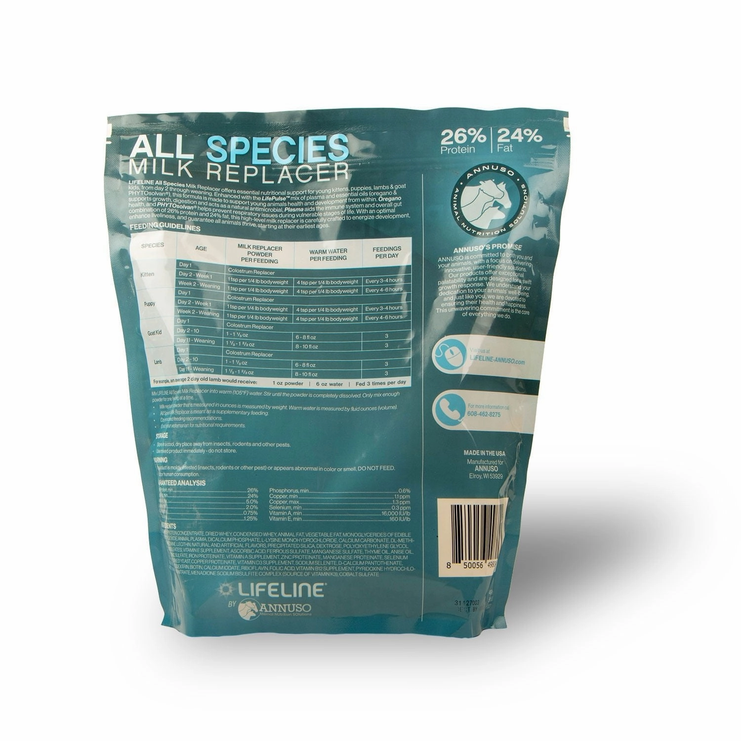 LIFELINE Protect All Species 50g Colostrum
