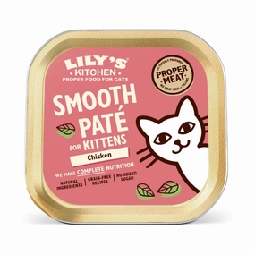 Lily's Kitchen - Wet Food For Cats - Chicken Pat for Kittens 85g