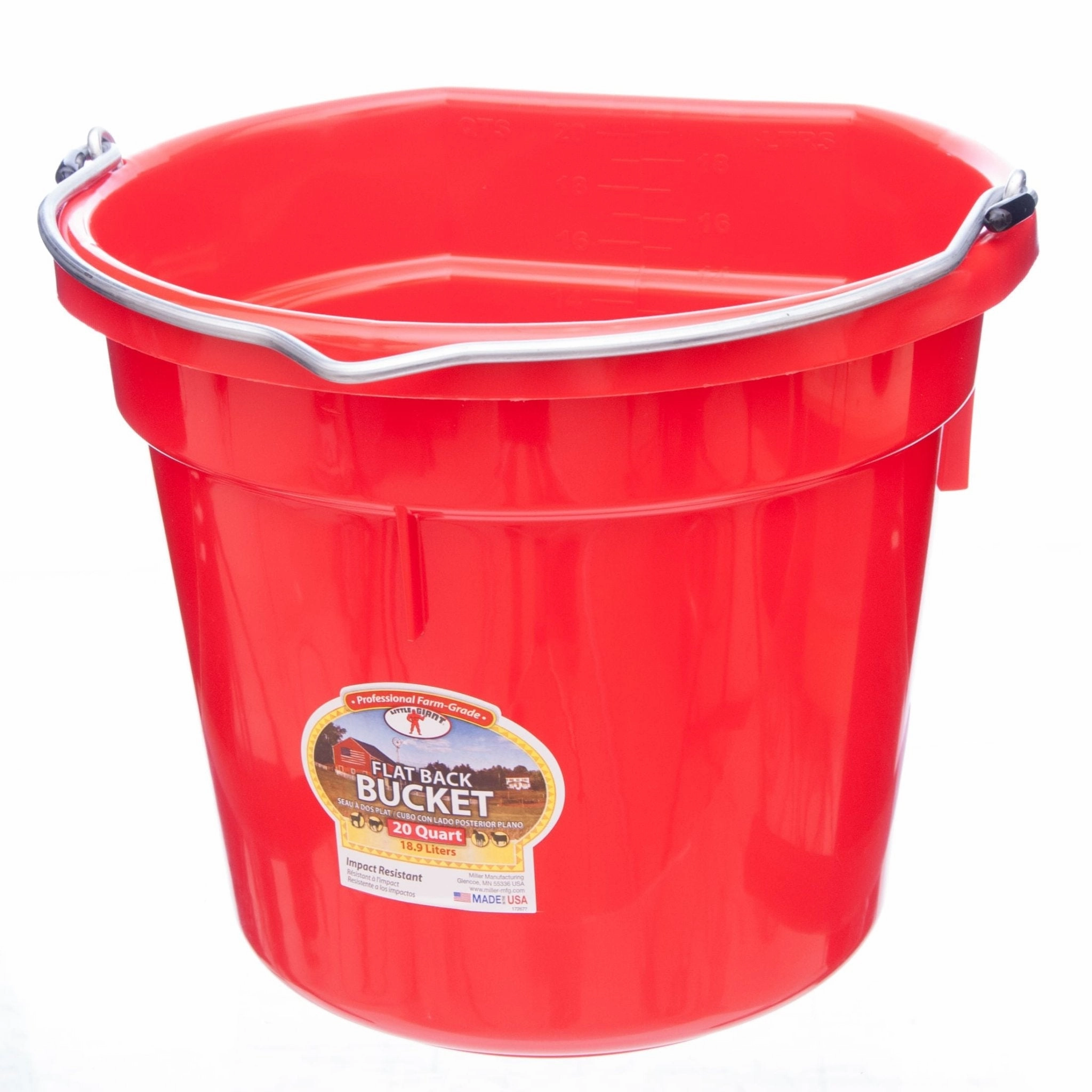 Little Giant Flatback Bucket, 5 Gallon