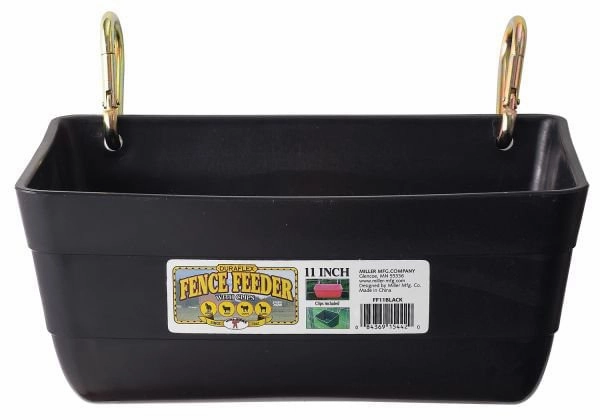 Little Giant Hanging Fence Feeder with Clips, 4 Quart
