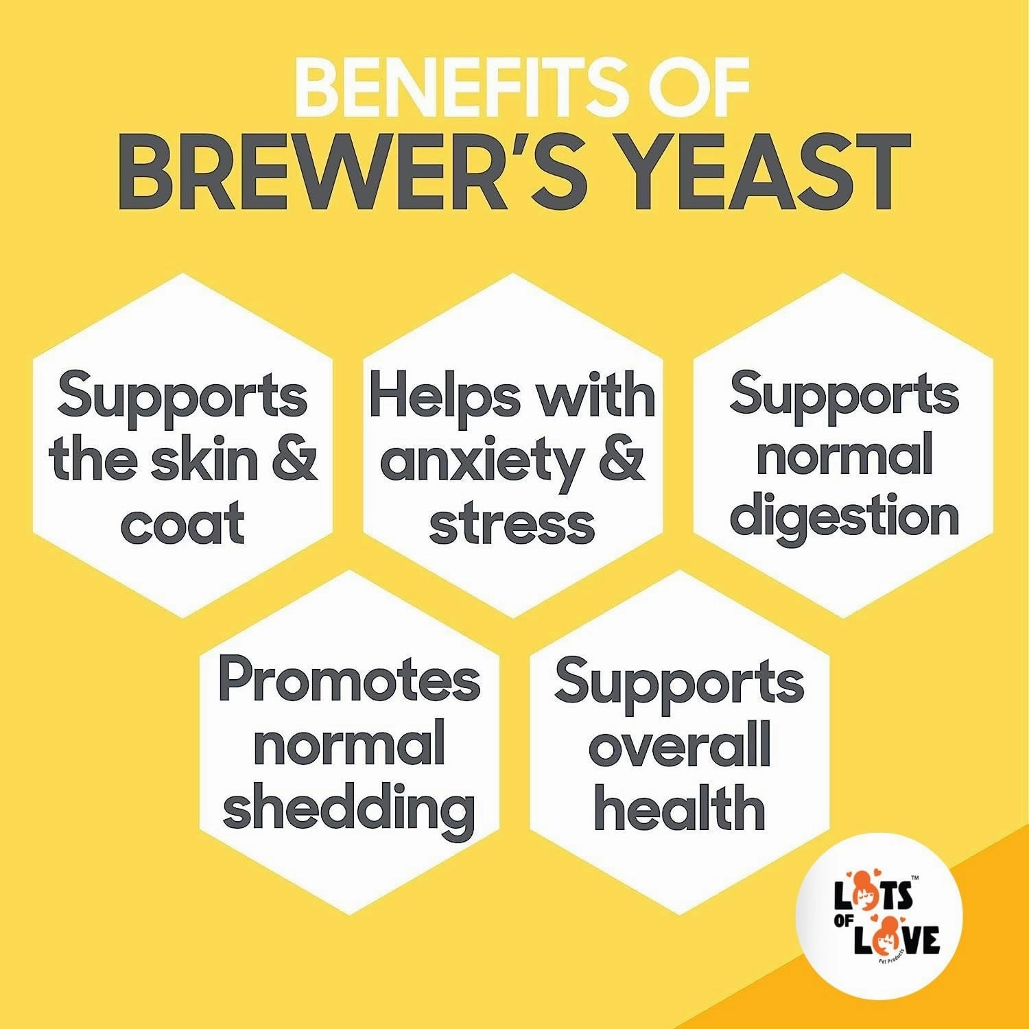 Lots of Love Brewer's Yeast/Garlic Powder
