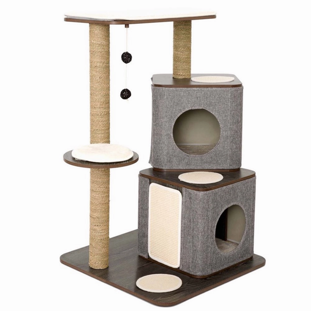 Lulus World Lu-Cubox Twin Base Cat Tree