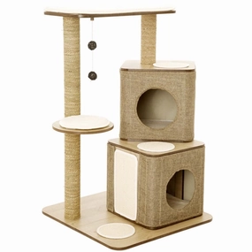Lulus World Lu-Cubox Twin Base Cat Tree