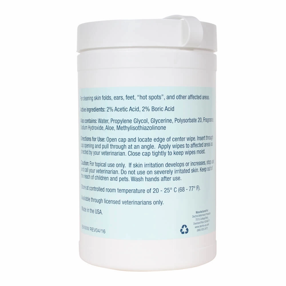 MalAcetic Wet Wipes for Dogs and Cats