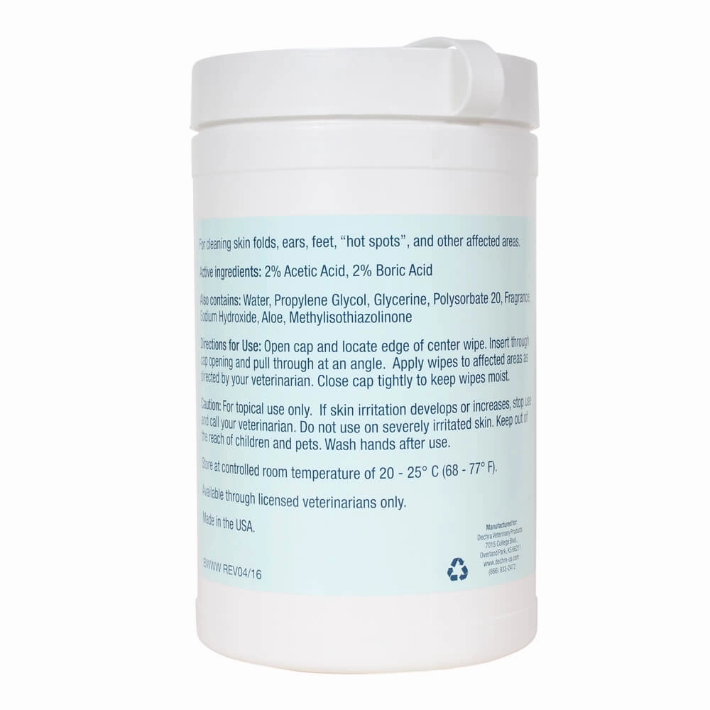MalAcetic Wet Wipes for Dogs and Cats
