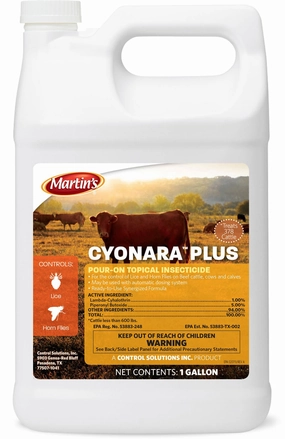 Martin's Cyonara Plus Pour-On Fly Insecticide