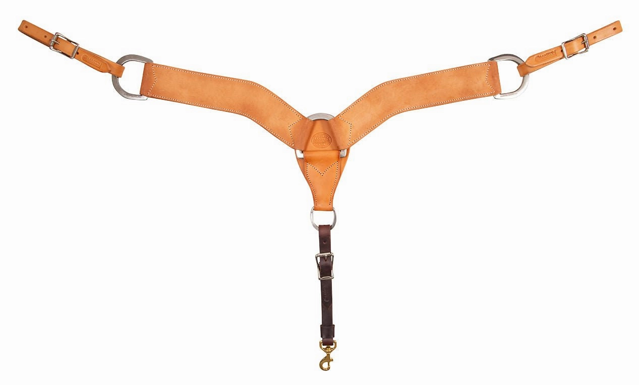 Martin Saddlery Roughout Breast Collar