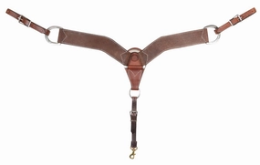 Martin Saddlery Roughout Breast Collar