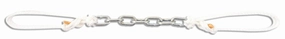 Martin Saddlery String and Dog Link Chain Curb Strap, 7-Chain Link