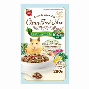 Marukan Clean & Clear Life Clean Food Mix for Golden Hamsters 280g (ML413)