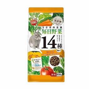 Marukan Main Food 14 Veggies for Rabbit Senior 800g (ML523)