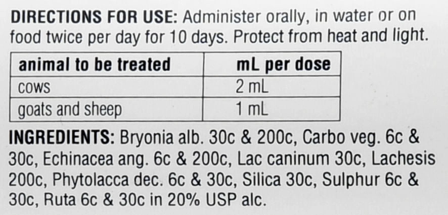 Mastoblast Homeopathic Mastitis Solution, 8 oz