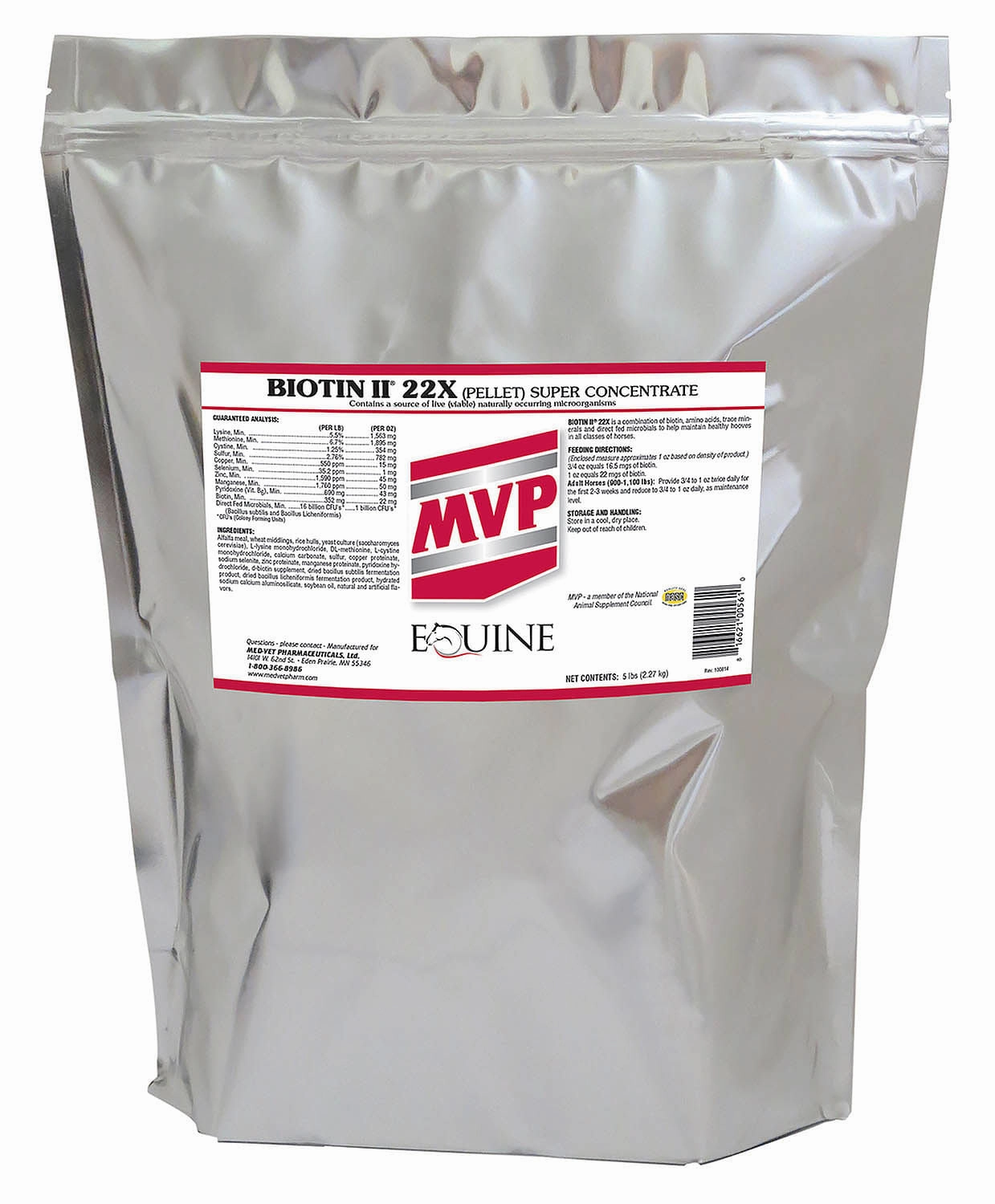 Med-Vet Biotin II 22X Horse Supplement
