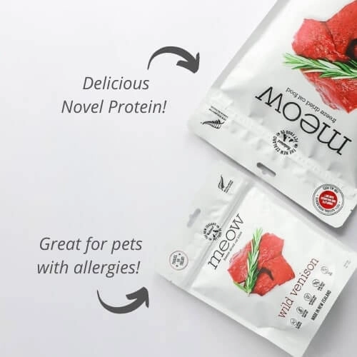 Meow Wild Venison Freeze Dried Food