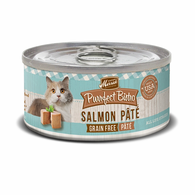 Merrick Purrfect Bistro Salmon Pate Wet Cat Food