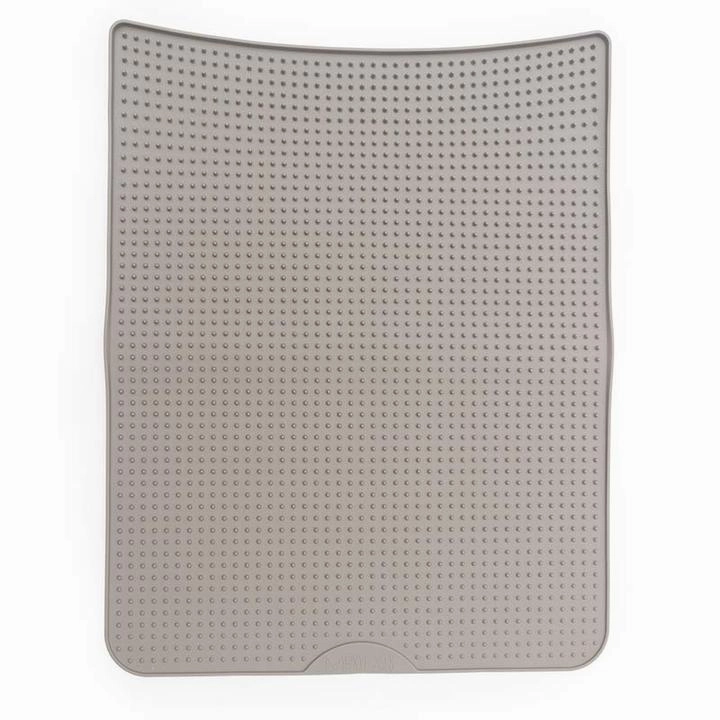 Messy Cats Silicone Litter Mat - Grey