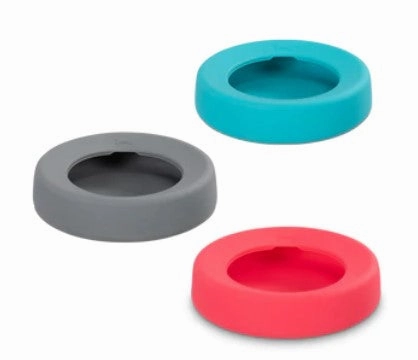 Messy Mutts Silicone Non-Spill 5.25 Cup Travel Bowl Watermelon