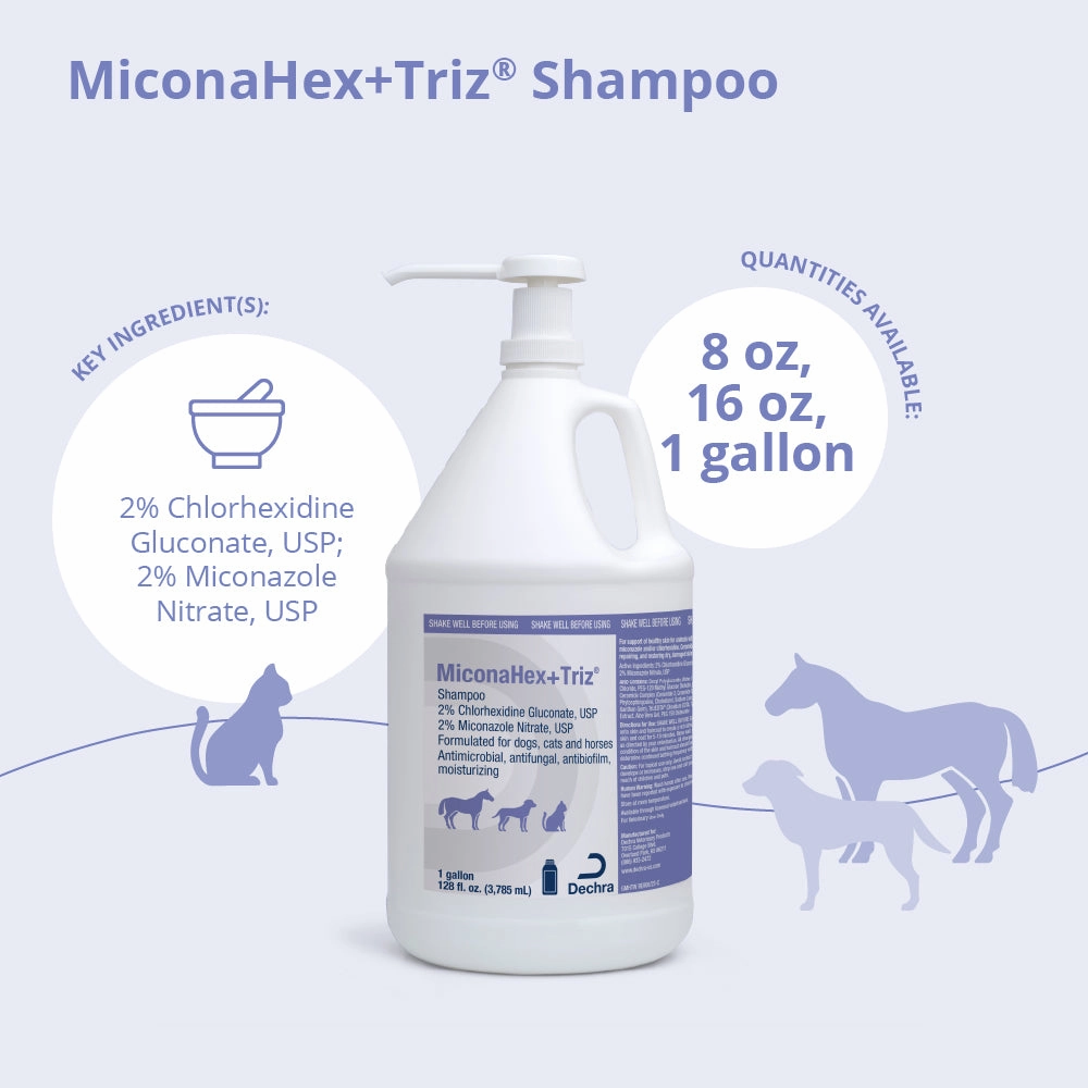 MiconaHex Triz Shampoo, Gallon