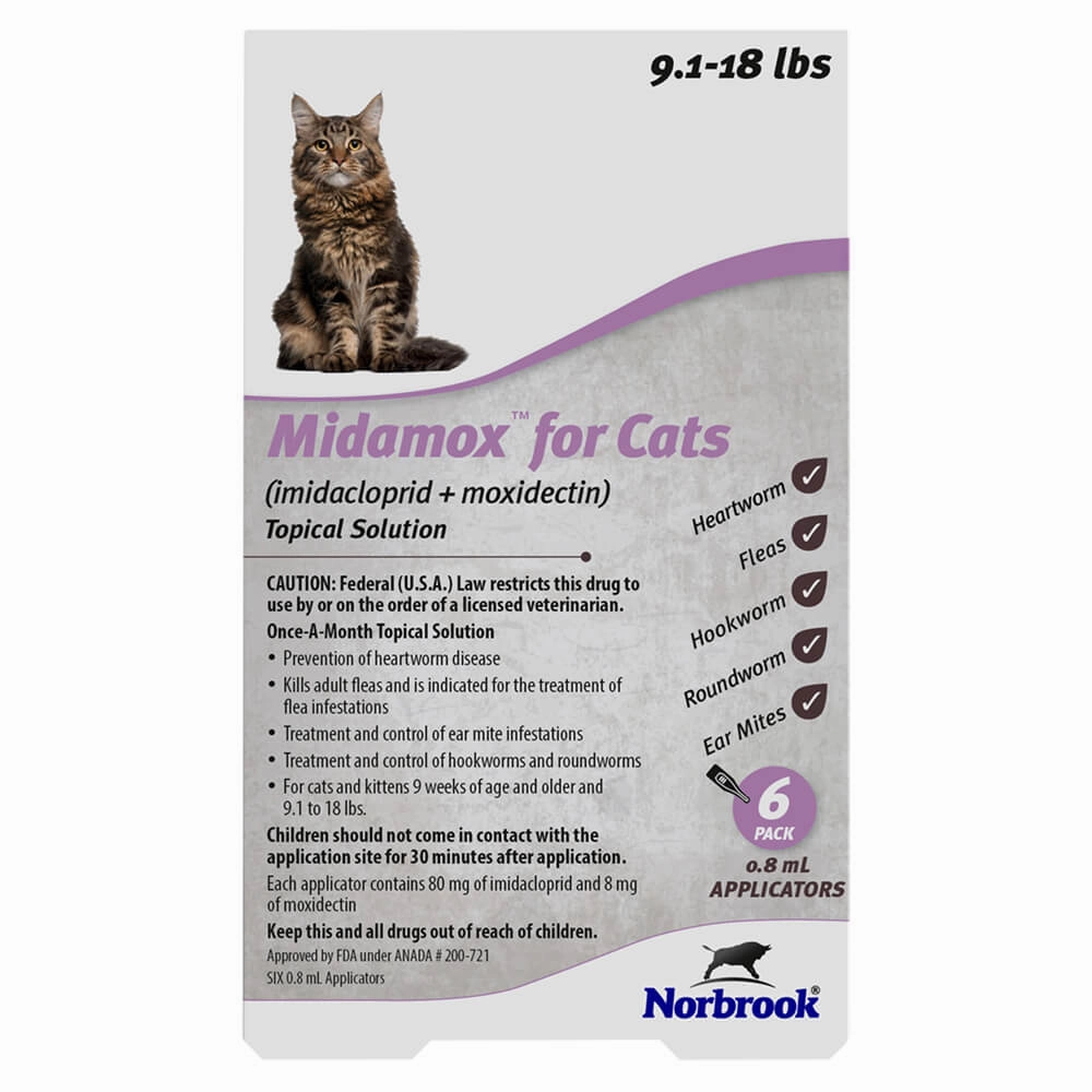 Midamox for Cats