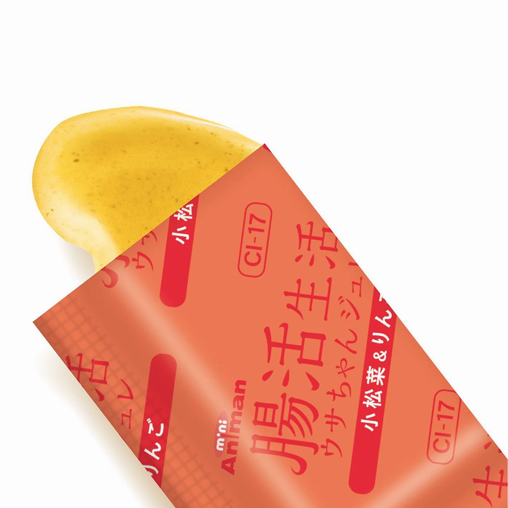 Mini Animan Rabbit Jelly with Japanese Spinach & Apple 3g x 10pcs