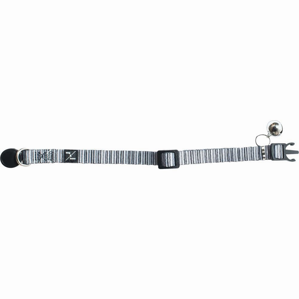 Mog & Bone Cat Collar - Oatmeal Stripe