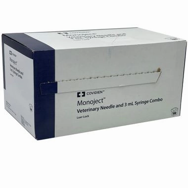 Monoject Luer-Lock (LL) Syringe with Needle Combo
