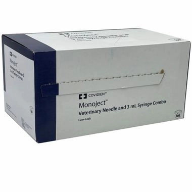 Monoject Luer-Lock (LL) Syringe with Needle Combo
