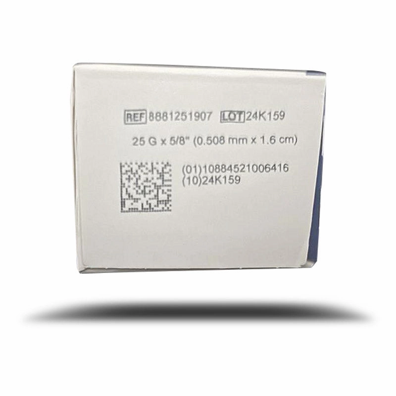 Monoject Needle, Polypropylene Hub, 100 Count