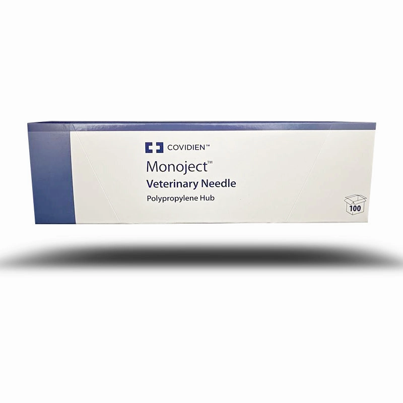 Monoject Needle, Polypropylene Hub, 100 Count