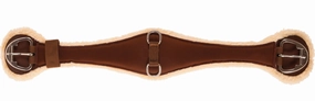 Mustang Contoured Fleece Cinch, Brown