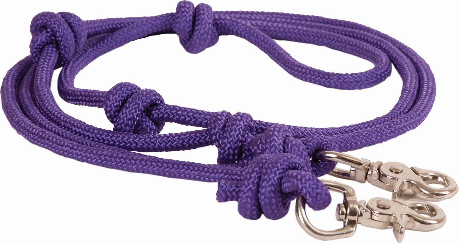 Mustang Mountain Rope 8' Knotted Barrel Rein