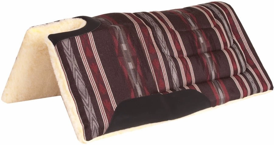 Mustang Sierra Herculon Cut Back & Built Up Saddle Pad, 30" x 32"