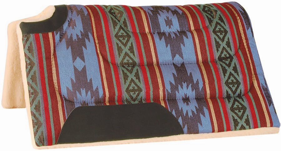 Mustang Sierra Herculon Cut Back & Built Up Saddle Pad, 30" x 32"