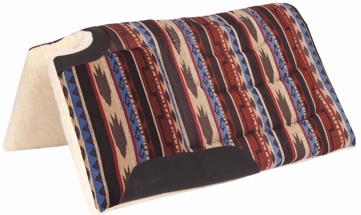 Mustang Sierra Herculon Cut Back & Built Up Saddle Pad, 30" x 32"