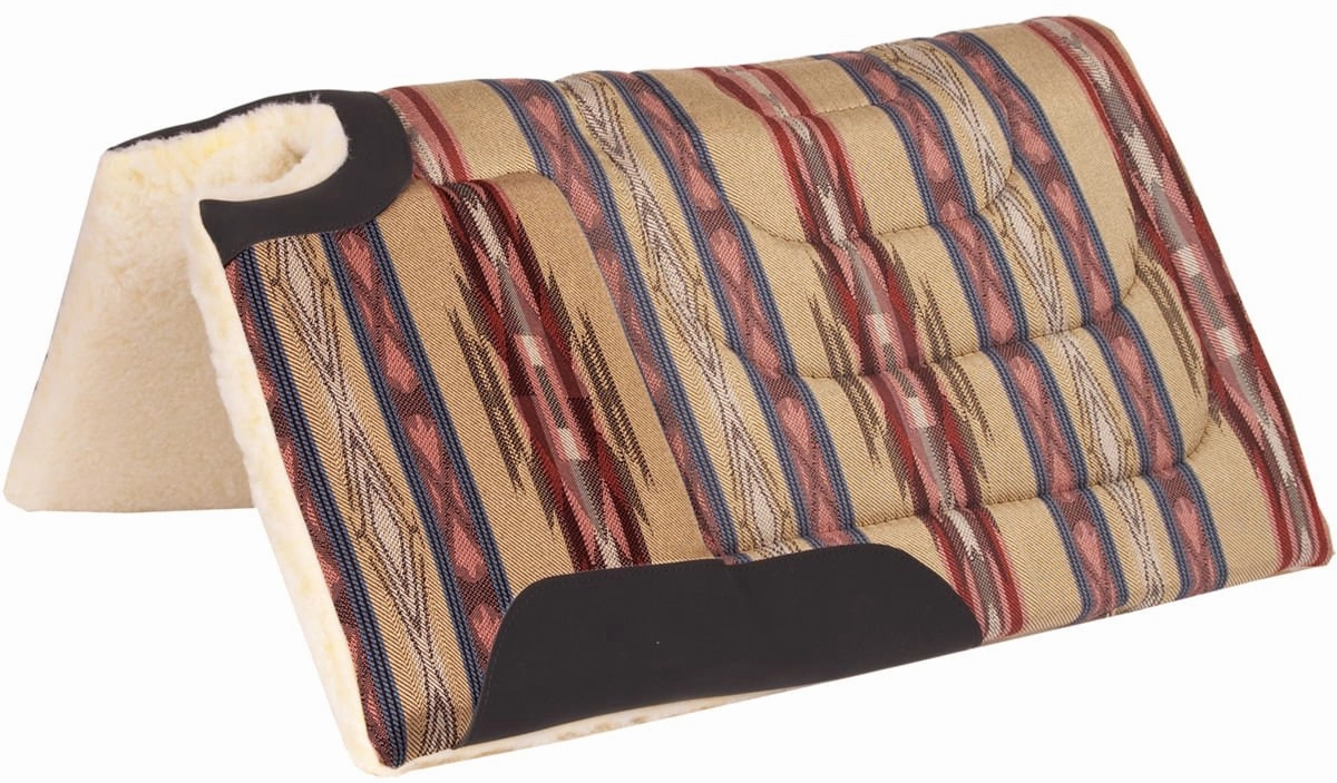 Mustang Sierra Herculon Cut Back & Built Up Saddle Pad, 30" x 32"