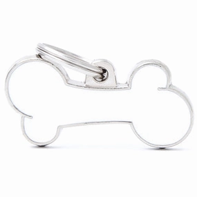 My Family USA Pet Tag - Apoxie Bone "Classic" - White - XL