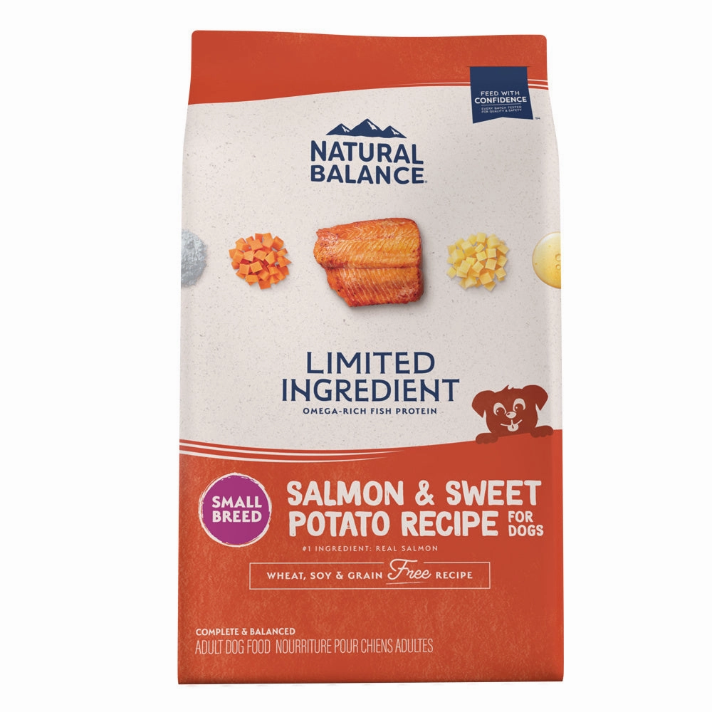 Natural Balance L.I.D. Limited Ingredient Diets Adult Maintenance Sweet Potato and Fish Small Breed Bites Dry Dog Food
