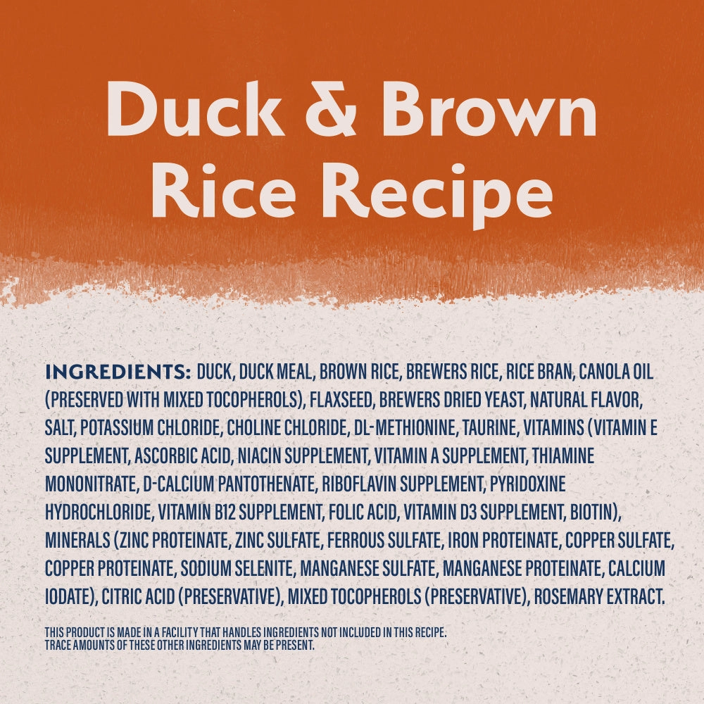 Natural Balance L.I.D. Limited Ingredient Diets Duck & Brown Rice Formula Dry Dog Food