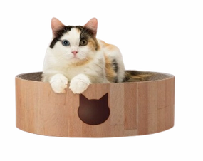 Necoichi Cozy Cat Scratcher Bowl