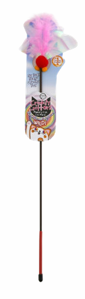 Necoichi Crinkly Critters Fluttery Fish Cat Wand