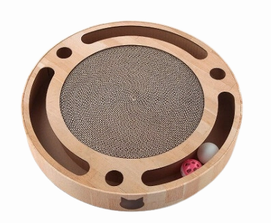 Necoichi Interactive Track Ball Cat Scratcher